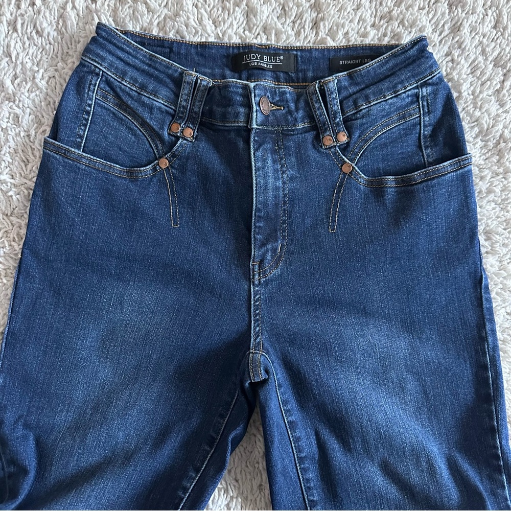 Judy Blue jeans straight leg jeans size 9/29 blue color